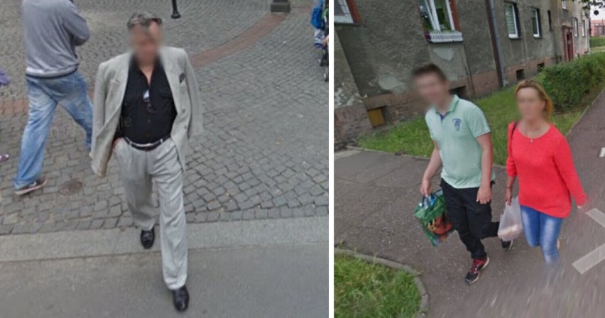 Oto zdjęcia mieszkańców Bytomia na Google Street View. Odnajdujecie się nich?