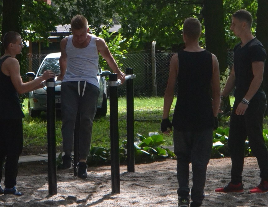 W piątek testowano w Nowej Soli siłownię do Street Workout.