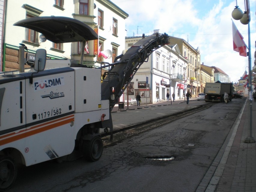 Tarnów: remont ulicy Krakowskiej [ZDJĘCIA]