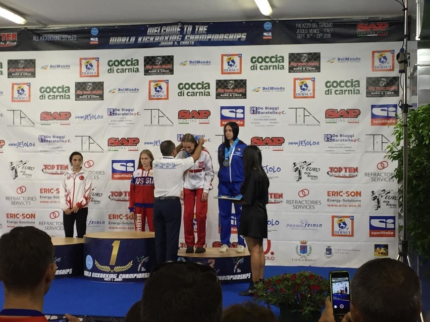 Nicola Kaczmarek wywalczyła brązowy medal na Mistrzostw Świata w Kickboxingu w formule Full Contact