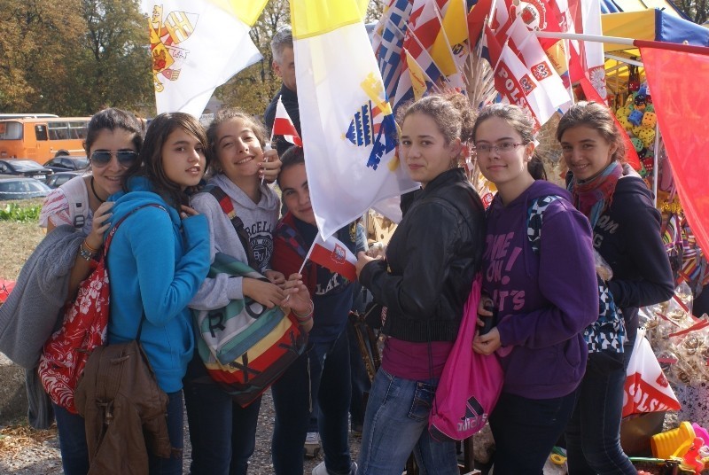 Hiszpanie odwiedzili młodzież ze Stróży