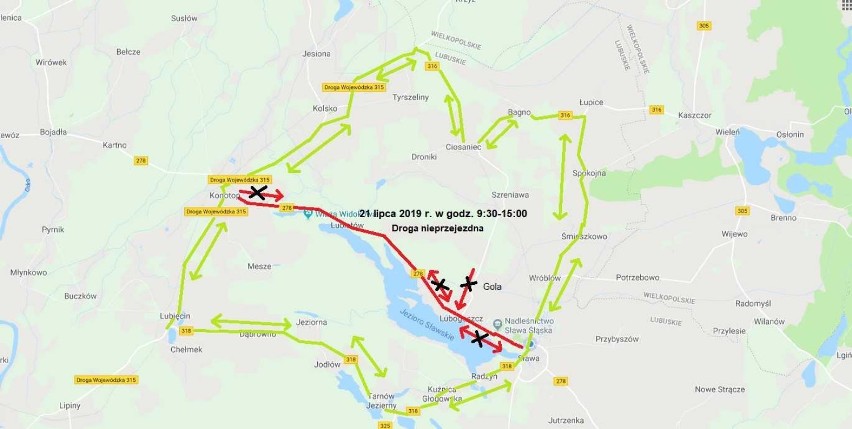 W weekend Festiwal Triathlonu w Sławie. Będą utrudnienia dla kierowców. ZOBACZ MAPĘ OBJAZDÓW 