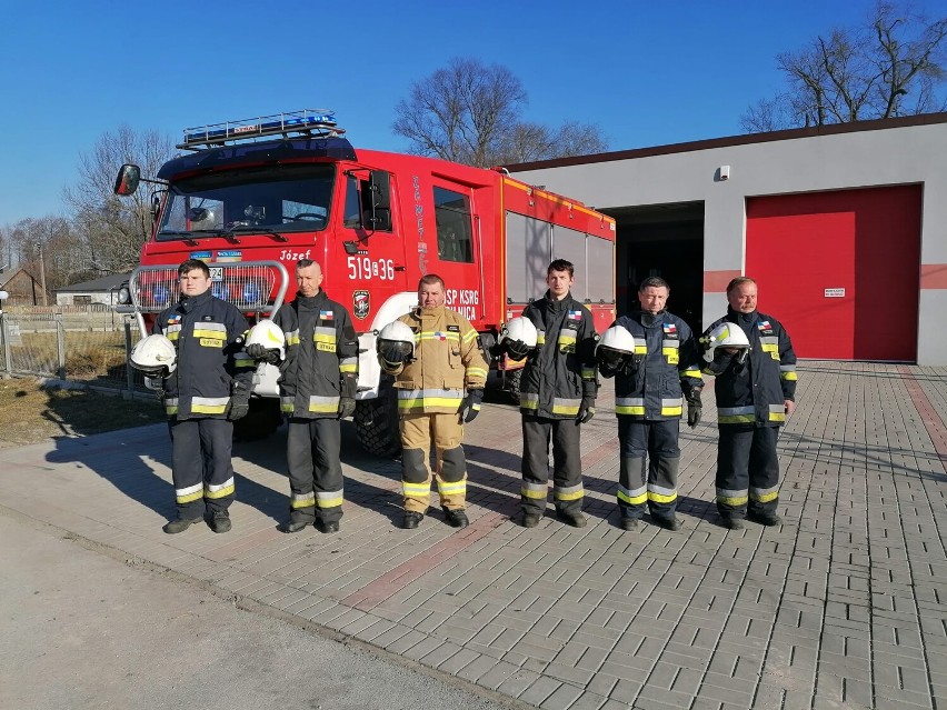 Strażacy z Radomska i powiatu uczcili bohaterskich ratowników Ukrainy