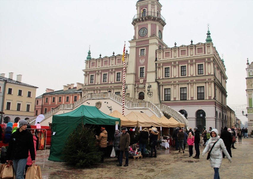 Jarmark Świąteczny na zamojskim Rynku Wielkim