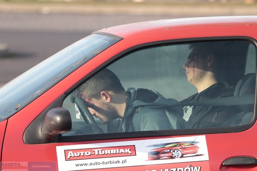 WOŚP 2020 we Włocławku - motoorkiestra na parkingu przy Hali...