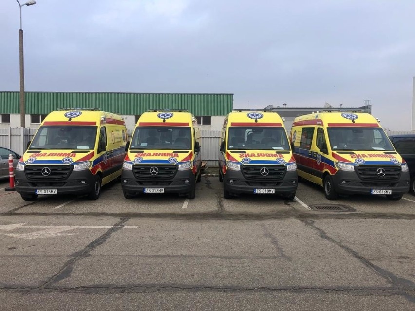 O cztery nowe ambulanse powiększyła się flota karetek Wojewódzkiej Stacji Pogotowia Ratunkowego
