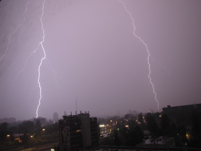 Burza w Warszawie