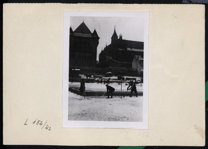 Malbork w latach 30. ubiegłego wieku. Takie miasto i okolicę sfotografował Heinrich van der Piepen