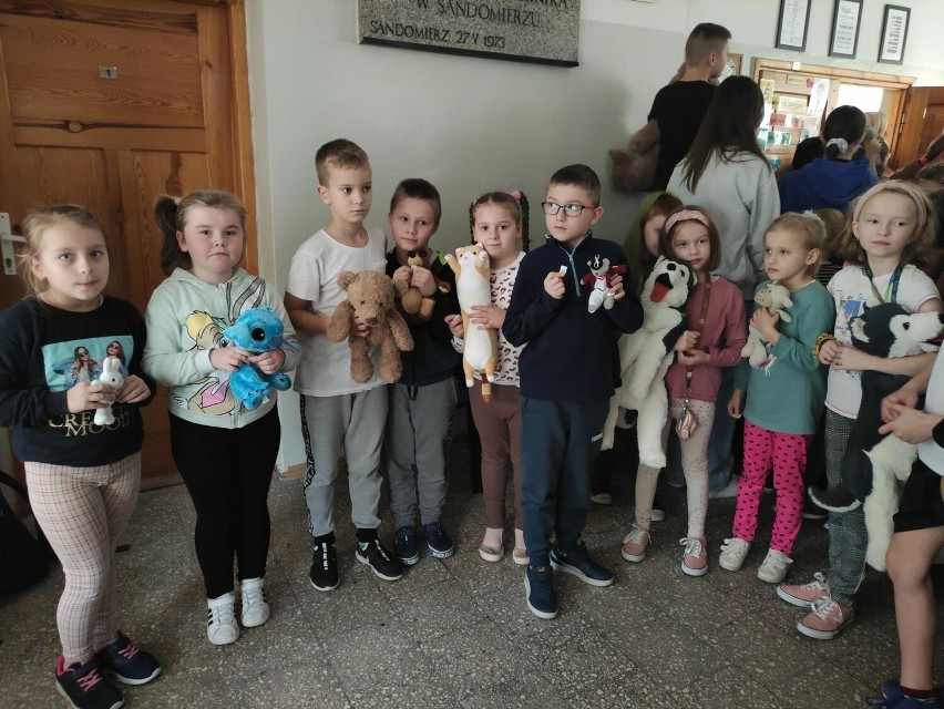 W Szkole Podstawowej numer 1 w Sandomierzu świętowano Dzień Pluszowego Misia. Był quiz, loteria i super zabawa