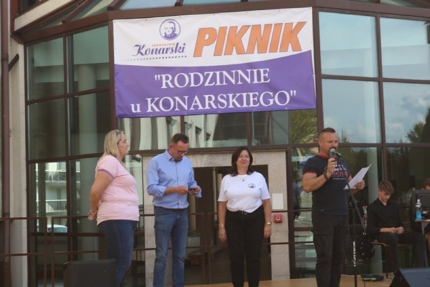 Wielki sukces pierwszego pikniku w „Konarskim” w Jędrzejowie. Szkoła będzie mogła zakupić potrzebny sprzęt do zrobienia siłowni zewnętrznej
