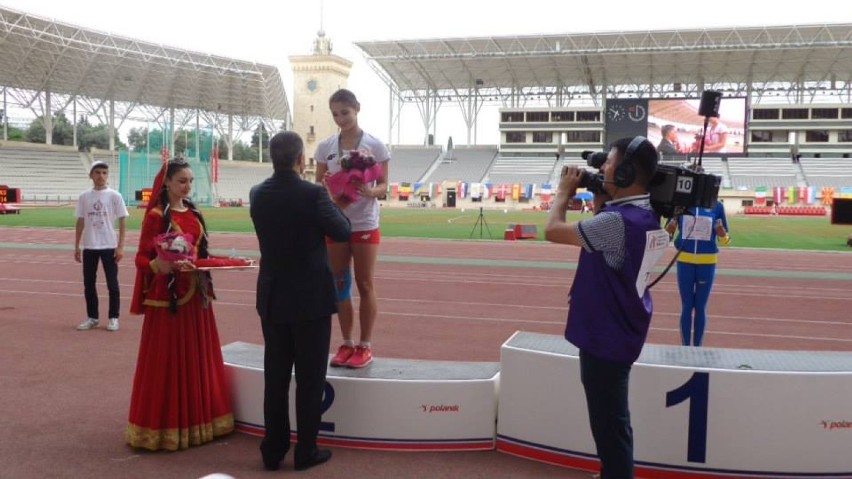 Ewa Swoboda wywalczyła złoto i srebro na zawodach w Baku!