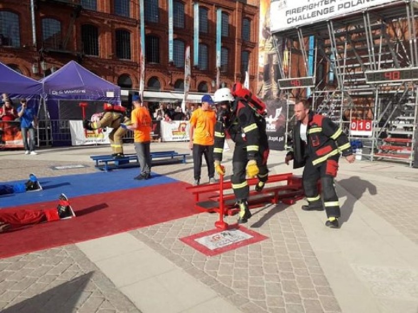 Sukces ostrowskich strażaków na Mistrzostwach Polski Firefighter Combat Challenge w Łodzi