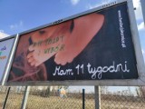 Pojawiły się nowe billboardy antyaborcyjne w Poznaniu. Szybko zostały przerobione. "Już mam dość życia w Polsce, a dopiero mam 11 tygodni"