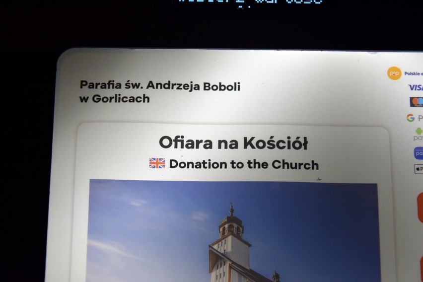 Pierwszy ofiaromat w Gorlicach w kościele św. Andrzeja...