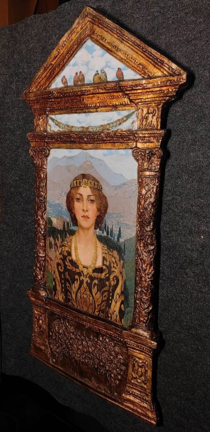 "Florentynka" odzyskana przez policję. Obraz warty ponad milion złotych skradli pod koniec II wojny światowej Niemcy