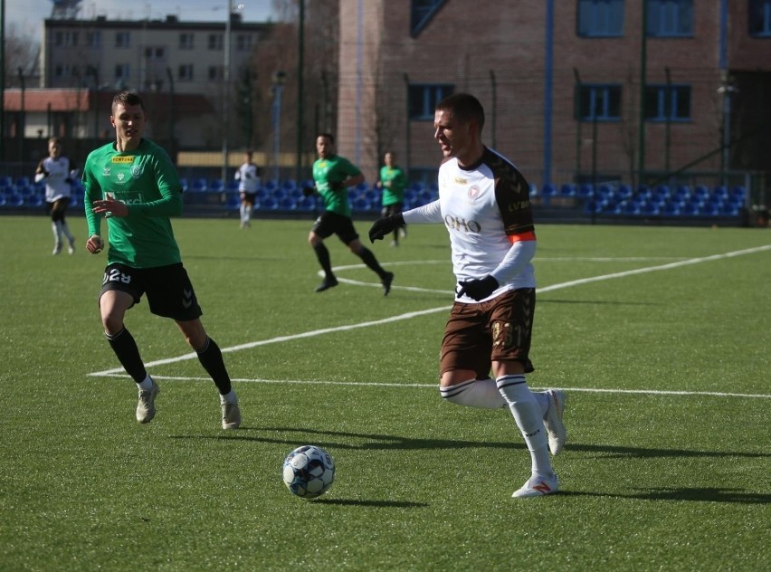 12.02.2022, Katowice: sparing GKS - Garbarnia Kraków