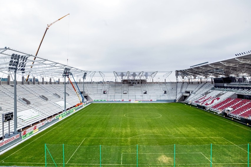 ŁKS zaprezentował najnowsze zdjęcia z budowy stadionu przy...