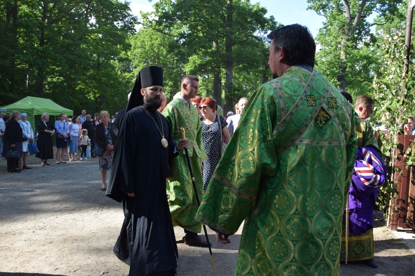 Powitanie prawosławnego biskupa hajnowskiego Pawła