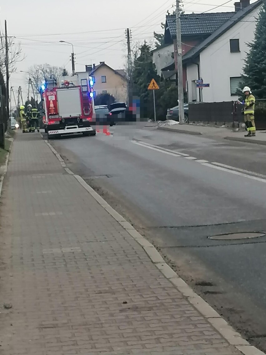 Kolizja miała miejsce na ulicy 1 Maja w Godowie