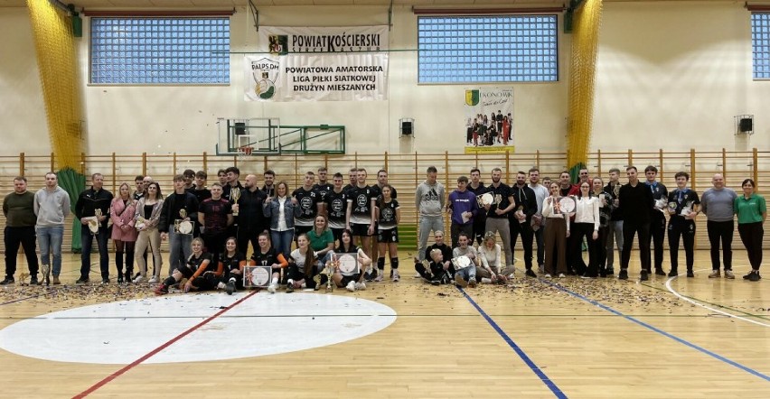 Drużyna „Pikieta Kościerzyna” zwycięzcą II edycji Powiatowej Amatorskiej Ligi Piłki Siatkowej Drużyn Mieszanych