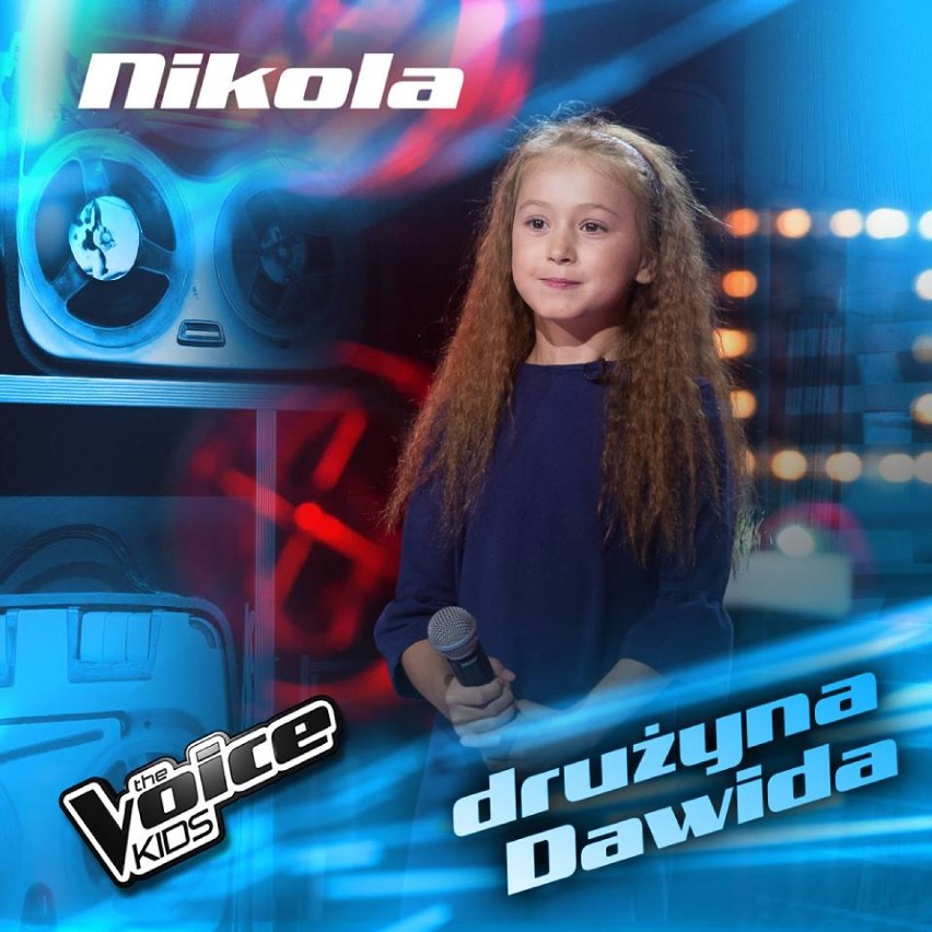 Nikola Smutek ze Słupska w programie The Voice Kids. Jest w drużynie Dawida Kwiatkowskiego 