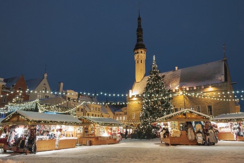 Wizyta w stolicy Estonii zimą to przeżycie, o którym nie da...