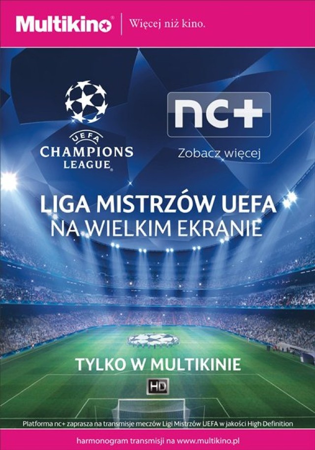 Liga Mistrzów w Multikinie