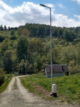 Wujskie ma nowoczesne oświetlenie LED. To kolejna miejscowość w gminie Sanok