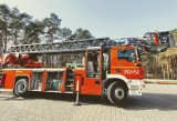 Nowoczesny pojazd z 42-metrową drabiną wycofany ze straży pożarnej w Zielonej Górze