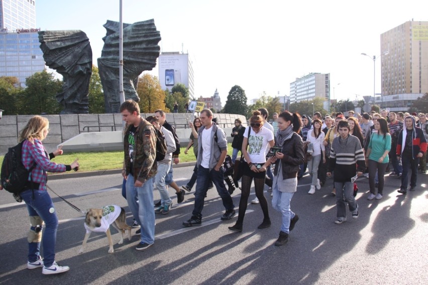 Marsz Wyzwolenia Konopi 2012 Katowice