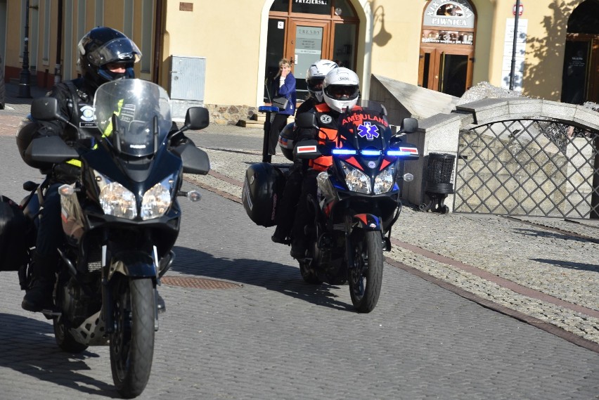 Parada motocykli na Rynku w Żorach, 6 październik 2018