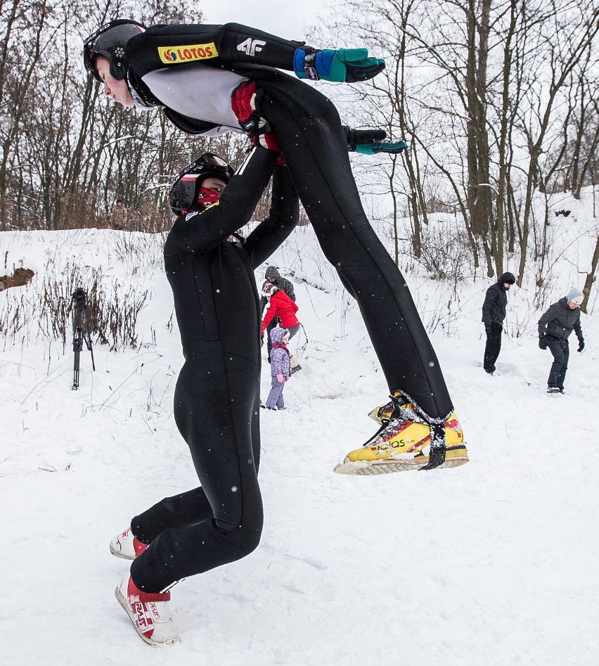 Rekord Sieradza w skokach narciarskich (Zdjęcia)