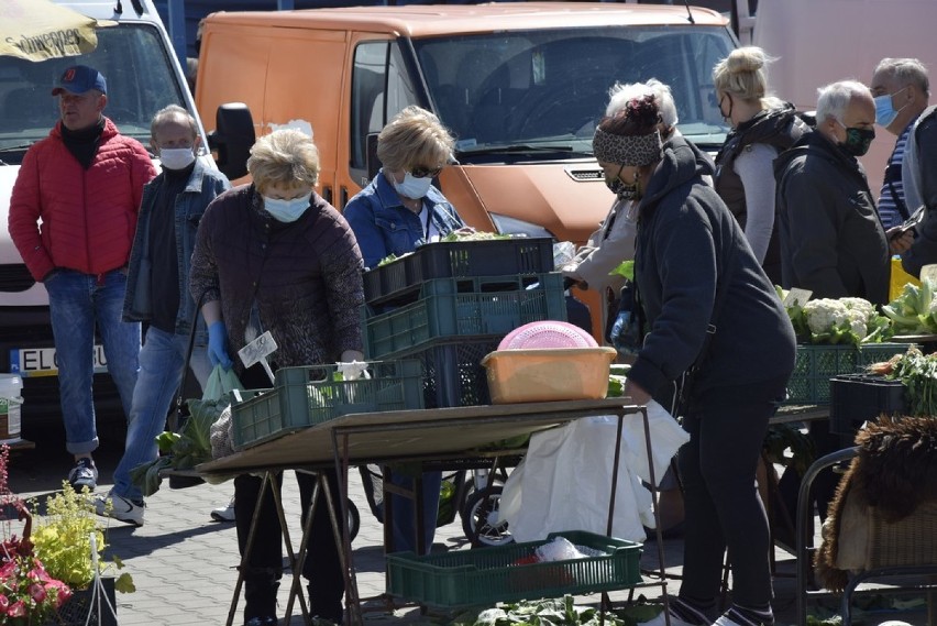 W czwartkowy dzień targowy 21 maja na skierniewickie...