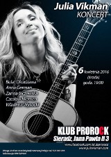 Koncert Julii Vikman w sieradzkim Prorocku. Artystka wystąpi w środę 6 kwietnia - trwa rezerwacja