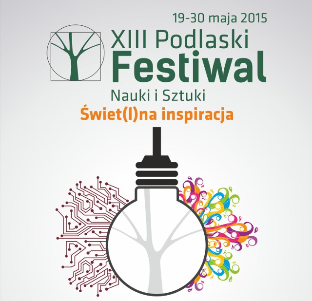 XIII Podlaski Festiwal Nauki i Sztuki zaplanowany został w dniach 19-30 maja 2015 roku.