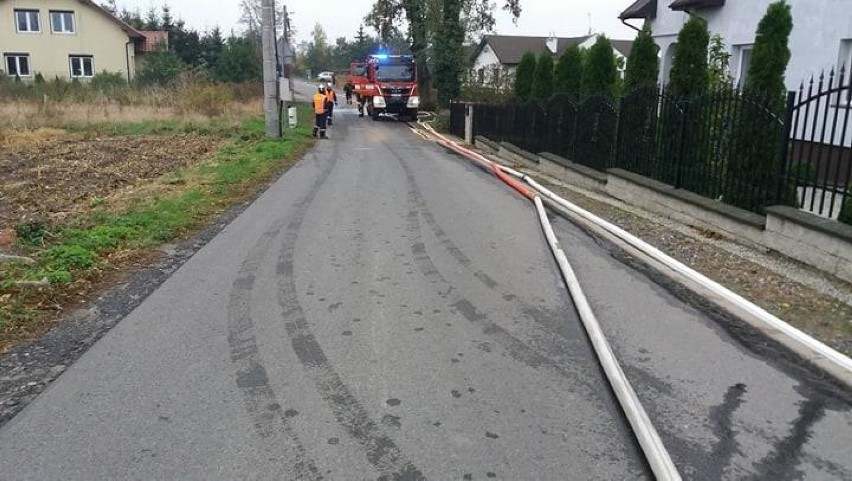 Straż pożarna w Kaliszu ćwiczyła na wypadek pożaru gazociągu [FOTO]