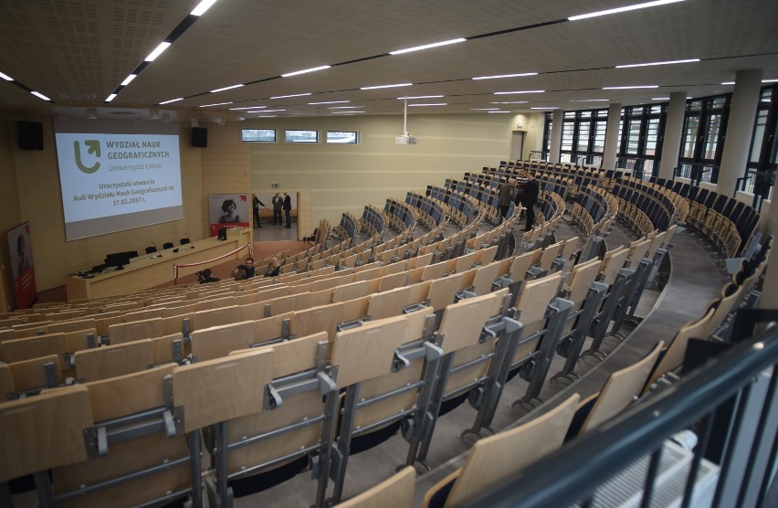 Nowa aula na Wydziale Nauk Geograficznych UŁ jest już gotowa [ZDJĘCIA]