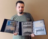 Dąbrowianin Robert Winkler ma ogromną kolekcję starych pocztówek