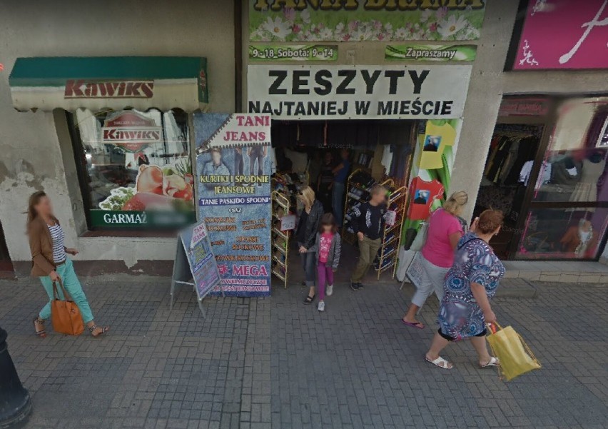 Mamy Cię ! Najlepsze ujęcia prosto z Wielunia, mieszkańcy przyłapani przez Google Strett View