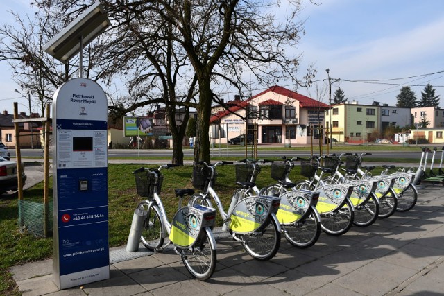 Z roweru miejskiego w Piotrkowie można korzystać od 01.04.2021 do 31.10.2021