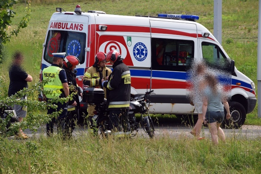 Dzisiaj (czwartek 25.06) doszło do wypadku w Wołczy Małej...