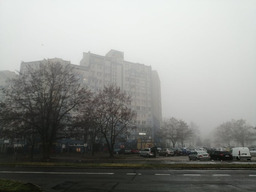 W porannej mgle Wrocław wygląda tajemniczo. Zobaczcie zdjęcia! (14.12.)