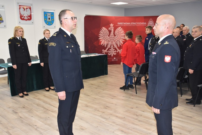 Młodzieżowe Drużyny Pożarnicze z powiatu pleszewskiego z...