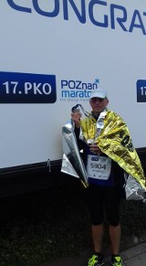 Policjant z Żor pobił swój życiowy rekord na maratonie w Poznaniu