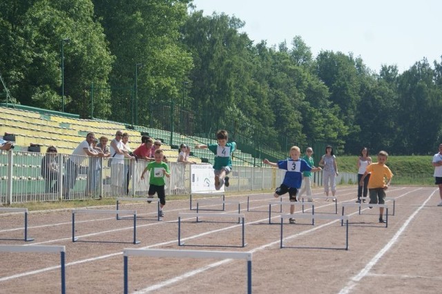 Igrzyska przedszkolaków w sieradzkim MOSiR