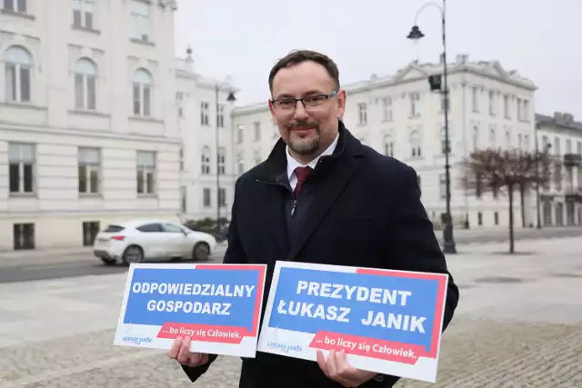 Łukasz Janik kandydatem na prezydenta Piotrkowa. Startuje z własnego komitetu "Bo liczy się człowiek"