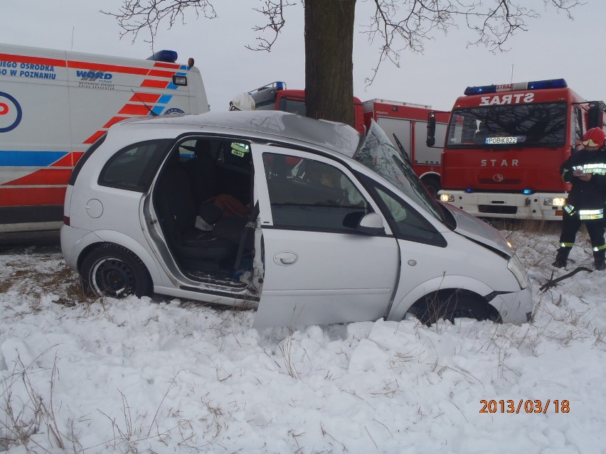 Groźny wypadek w Międzylesiu. Śmigłowiec przetransportował 57-letnią kobietę do szpitala [ZDJĘCIA]