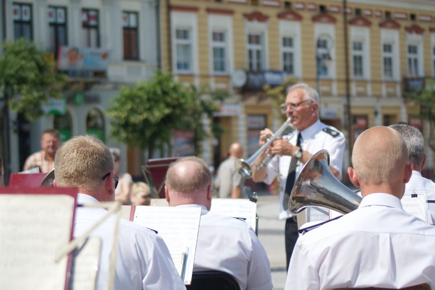 Koncert na sieradzkim Rynku