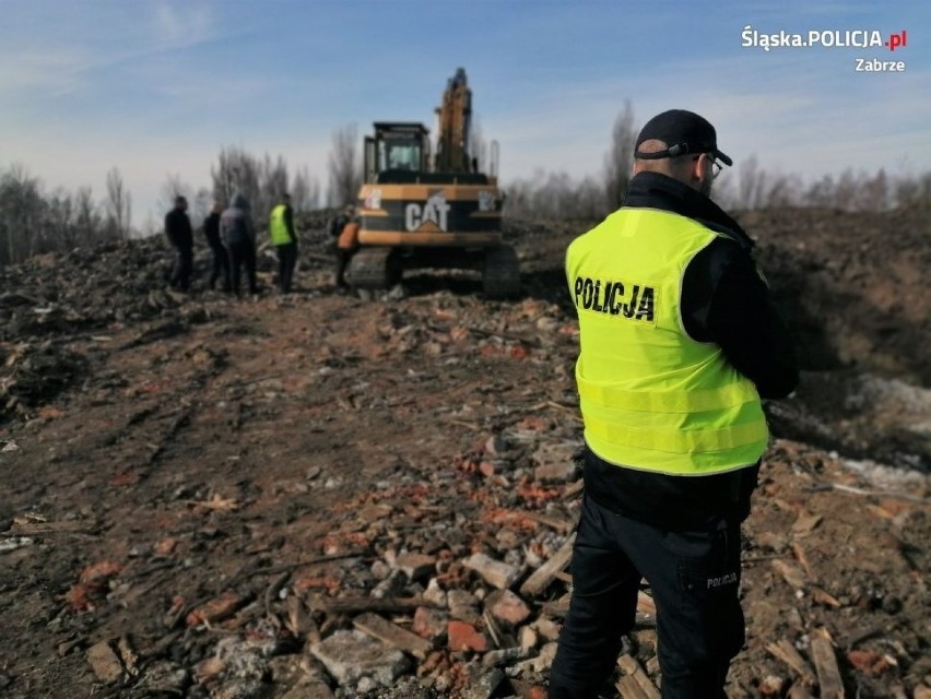 Policji udało się udaremnić powstanie nielegalnego wysypiska...