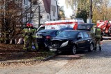 Wypadek na ulicy Grunwaldzkiej w Legnicy! Jedna osoba poszkodowana, zobaczcie zdjęcia